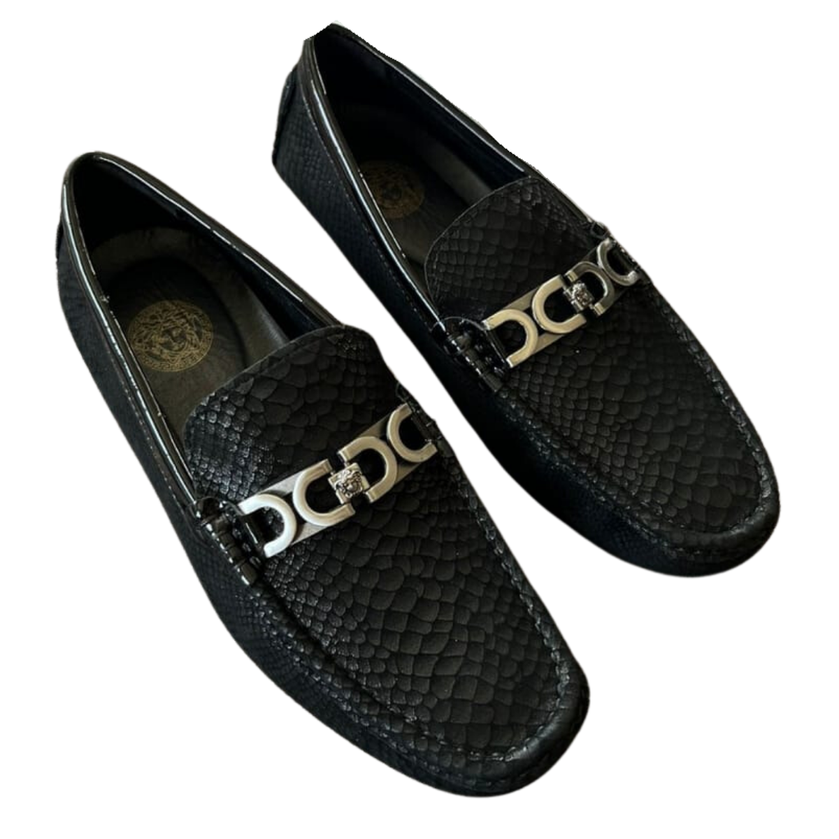 Mocasines best sale versace hombre